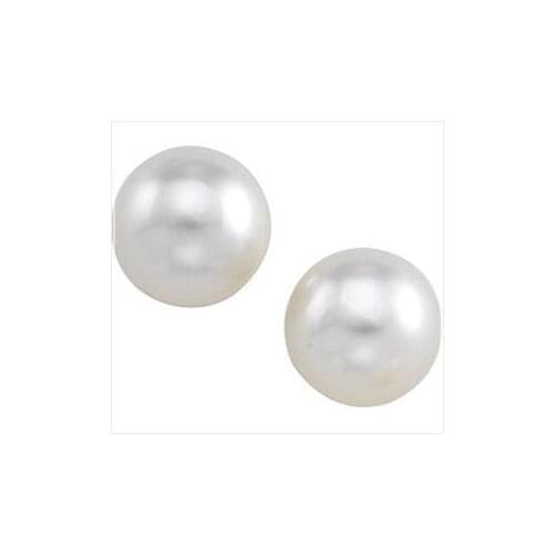 New Favorite Pearl Store AAA 11mm White South Sea Pearl Earring Studs 14k Yellow Gold Fine Jewelry Nice Lady Gift