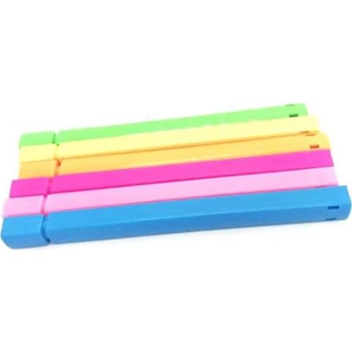 Plastic Pet Supplies Dog Cat Food Sealing Clipper Food Storage Moisture-proof Fresh Clippers 6pcs/lot Medium Size 16cm length