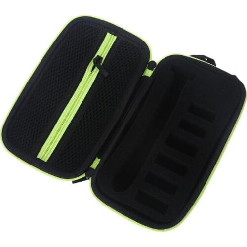 Portable Hard Case for Phi-lips No-relco One-Blade QP2520/90 & QP2520/70 Hybrid Electric Trimmer and Shaver Travel Carry 24BB