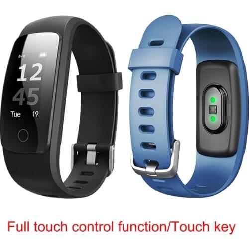 2017 first heart rate monitor smartband wristwatch smart watch with Full touch control Multiple watch face Weather alert