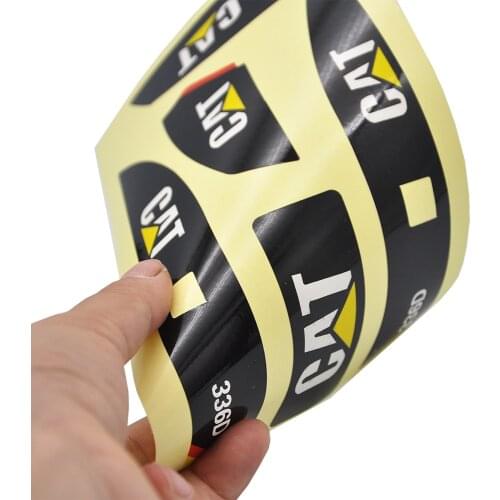 Sticker For HUINA 1580 1/14 23 channel RC Metal Excavator Accessories