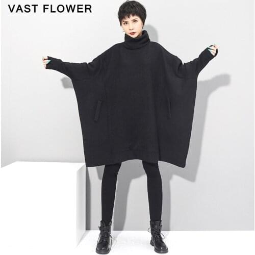 Модные вязаные платья VAST FLOWER China At AliExpress