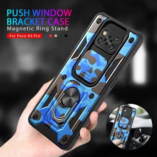 Camera Lens Protect Case For Poko Poxo Poco X3 Pro NFCArmor Stand Holder Car Ring Cover On Pocco Litte X3Pro X 3 NFS Coque Funda