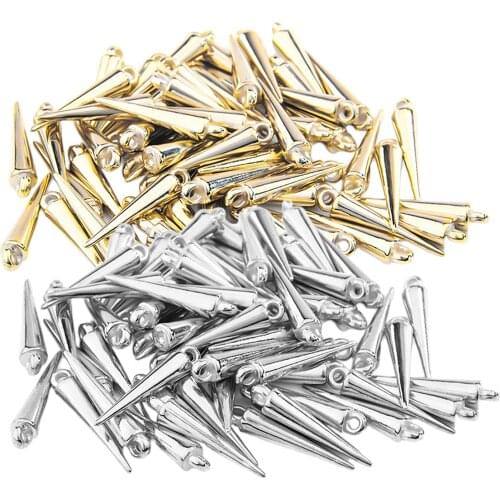 400x Spearhead Pendants Charms Beading DIY Bracelets Jewelry Making Anklets