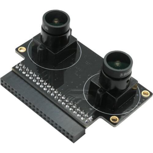 Alinx 5 million binocular camera with FPGA black gold development board AN5642