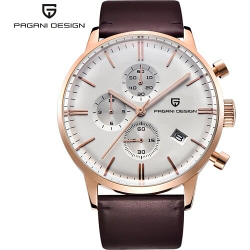 Relogio Masculino PAGANI DESIGN Brand Luxury Watch Men Fashion Waterproof Chronograph Sport Quartz Wristwatch Clock Montre Homme