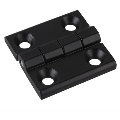Black Zinc Alloy Oil Rubbed 4 Holes Thicken Cupboard Cabinet Rotatable Door Hinge