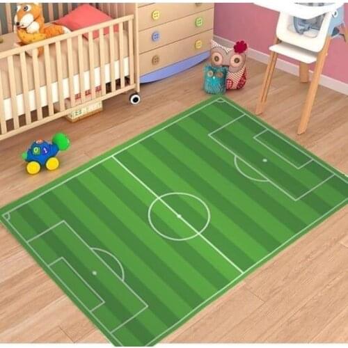 Babysale Creative football field Baby glowing baby play mat thickening eco-friendly child play mat 120*180 cm