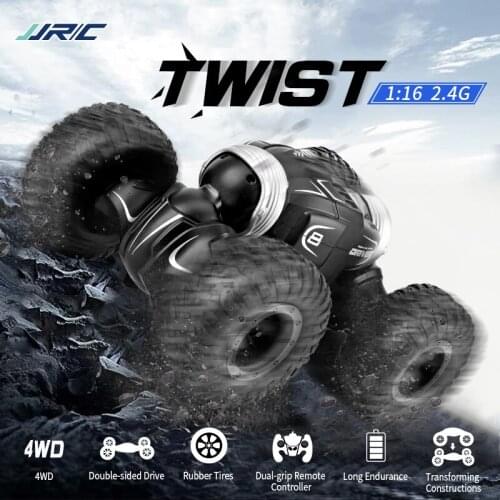 JJRC Q70 Car Radio Control 2.4GHz 4WD Twist- Desert Car RC Off Road Buggy Toy High Speed Climbing RC Car Kids Children Toys