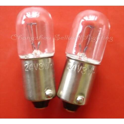 Miniature lamp 24v 3w Ba9s t10x28 A089 NEW 10pcs sellwell lighting