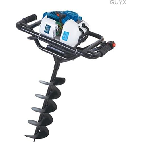Multi-functional ground drilling planter, gasoline tree planting drilling machine