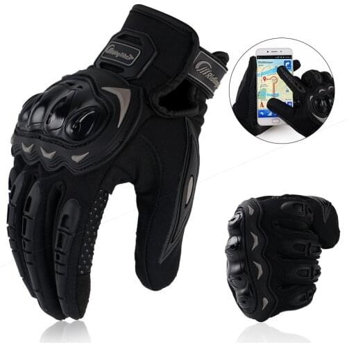 Motorcycle gloves touch screen outdoor riding cross-country breathable, outdoor, racing, four seasons windproof riding