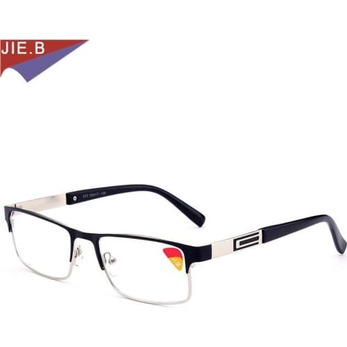 High Quality Business Reading Glasses Men Aspheric Hard Resin Coating Lenses Reader Eyeglasses Male Presbyopia