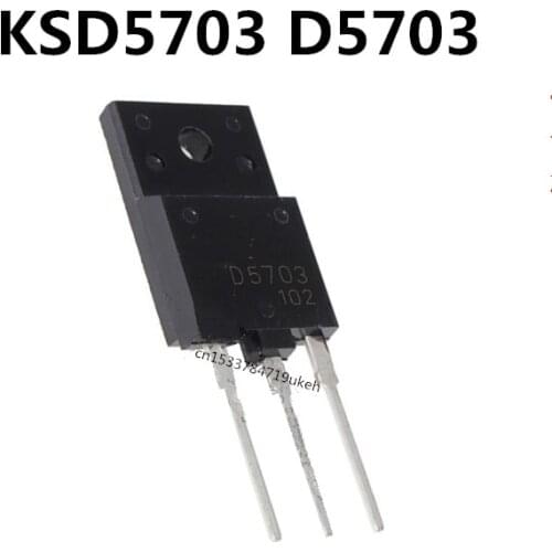 Original 5pcs/ KSD5703 D5703 TO-3PF 1500V 10A