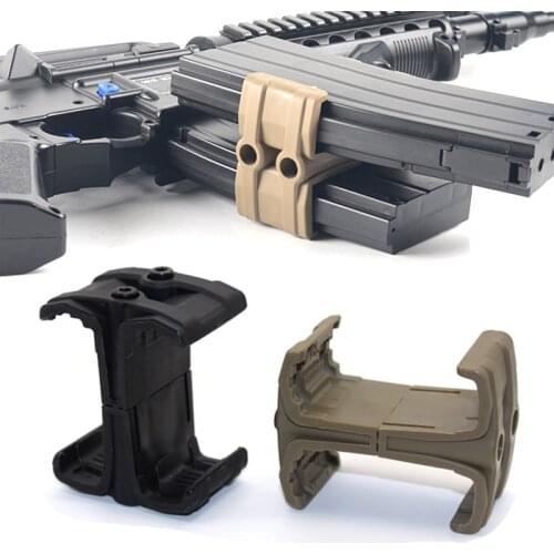 Tactical Rifle Gun Magazine Parallel Connector for M4 AR-15 MAG59 Airsoft Double Mag Coupler Connector Clip Hunting Accessories
