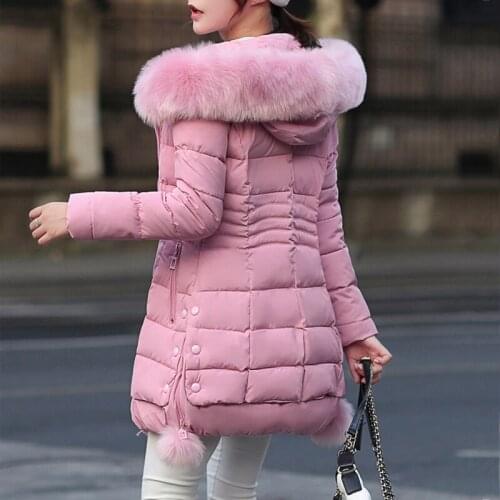 Faux Fur Parkas Women Down Jacket New Winter Jacket Women Thick Snow Wear Winter Coat Lady Clothing Female Jackets Parkas