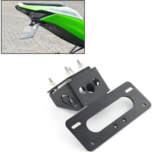 Fit For Kawasaki ZX-10R 2016-2021 Motorcycle Registration License Plate Holder Tail Tidy Fender Eliminator kit
