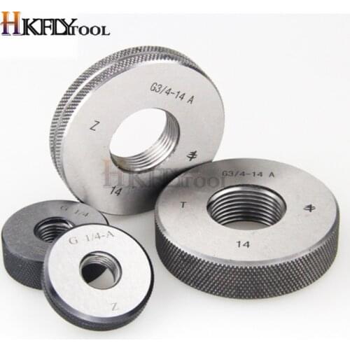 Thread ring gauge G pipe thread ring gauge Precision external Screw Gage Pitch Thread Test Tool G1/16 G1/8 G1/4 G3/8 G1/2 G3/4
