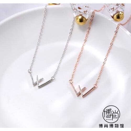 Anime The Untamed Xiao Zhan Wang Yibo S925 Silver Pendant Ring Clavicle Chain Bracelet Ear Stud Earrings Finger Rings Jewelry
