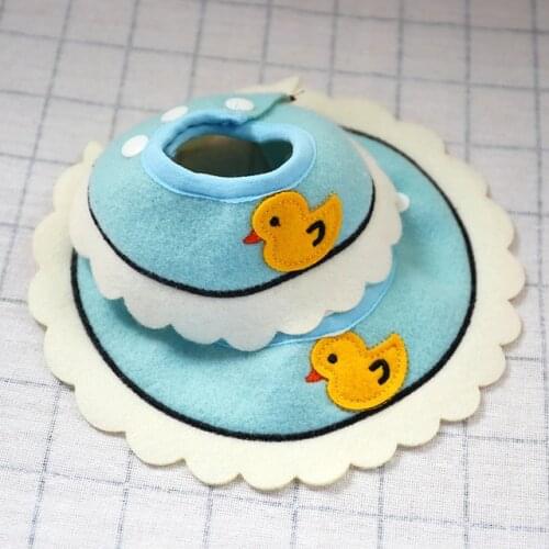 New Dog Cat Saliva Towel Little Yellow Duck Cute Bib Teddy Small Dog Scarf Pet Products Mascotas Perros Accesorios Dog Bandana