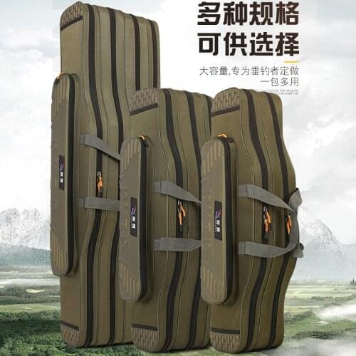 Sea rod bag big belly bag fishing bag waterproof multifunctional sandpole bag super light sea rod bag fishing rod bag