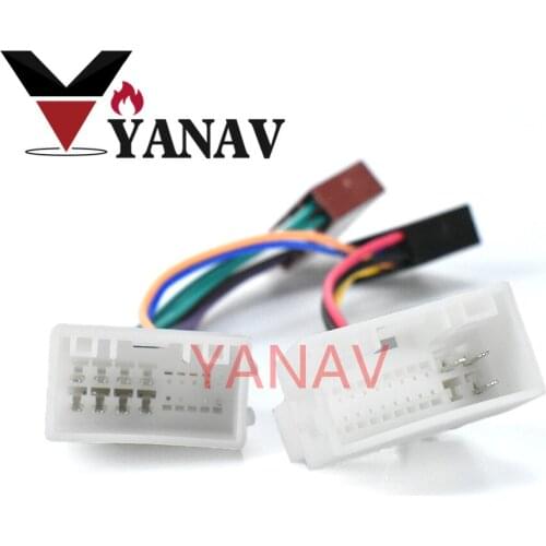 12-033 ISO RADIO ADAPTER CABLE FOR HYUNDAL iX-35,Solaris,i-25,Verna,Accent 2010+/KIA Sportage 2010+;Rio 2011