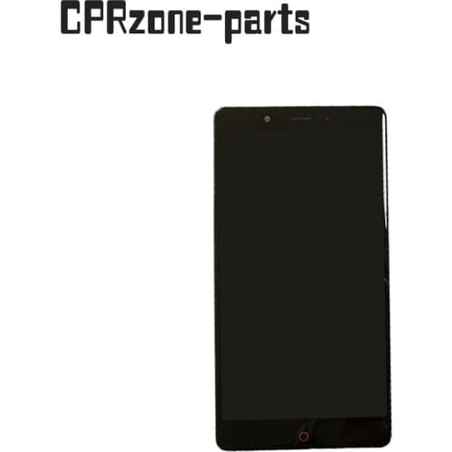 6.0" Black + Frame For ZTE Nubia Z11 Max NX523j LCD display With Touch Screen Digitizer Sensor Panel Assembly
