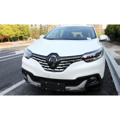 Higher star ABS chrome 7units car grill decoration strip, decoration trim for Renault Kadjar 2015