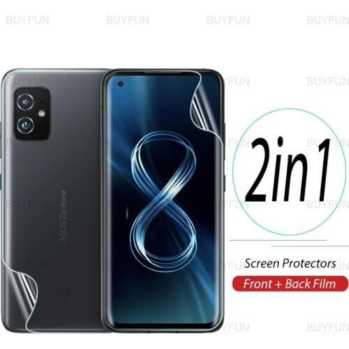 Hydrogel Film For Asus Zenfone 8 5.9 inch full cover front Anti-fingerprint film for asus zenfone 8 zs590ks safety soft film