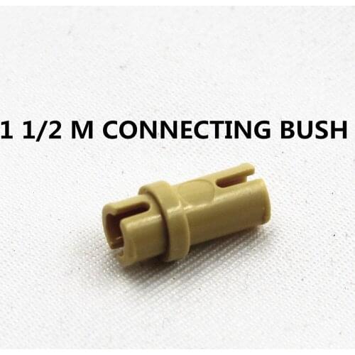 Building Blocks Bulk Technic Parts 100pcs 1*1/2 M CONNECTING BUSH compatible with MOC technic for kids boys toy MOC6013938