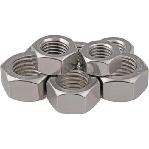 M1 M1.2 M1.4 M1.6 M2 M2.5 M2.6 M3 304 hex nut bolt stainless steel nut screw cap