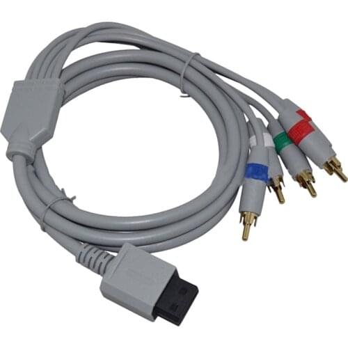NEW-1.8M/6FT Ypbpr Cable, HD AV Cable to HDTV Component Cable for Nintendo Wii