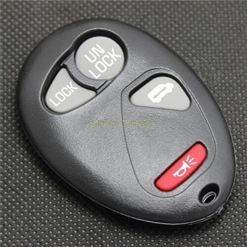PINECONE for BUICK Remote 4 Buttons Remote Key Shell 1 PC With Rubber Buttons
