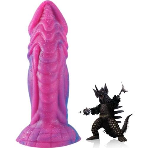 Amazing Soft Dildo Anal Toys Monster Cock Realistic Penis Suction Cup Silicone Strapon Dildos For Women Men Dick Masturbator
