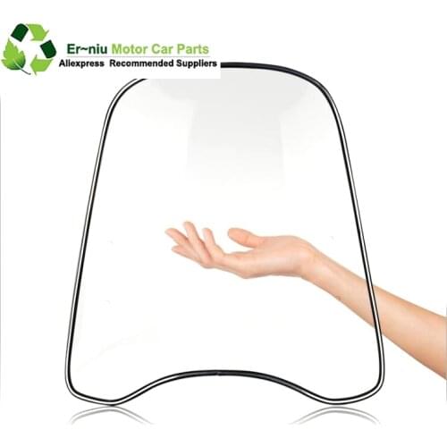 5% Universal Motorcycle Windscreen Windshield Wind Deflectors Scratch Resistant Scooter Dirt Street Bike