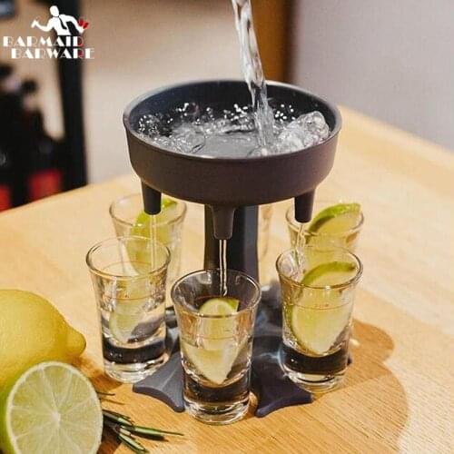 Shot Glass Dispenser Holder Liquor Wine Beverage Dispenser Beer Whisky Christmas Party Game Shot Glass Dispenser Bar Tool