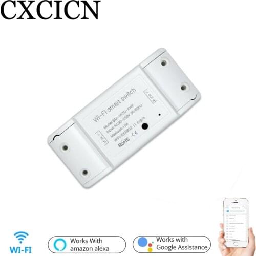 Wifi Smart Wireless Remote Switch Light Controller Breaker Timer Work with Alexa Google Home
