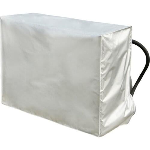 1 Piece Dust Rust Rain Snow Waterproof Oxford Cloth Outdoor Air Conditioner Cover Vertical Cabinet Outer Cleaning Protection Cov