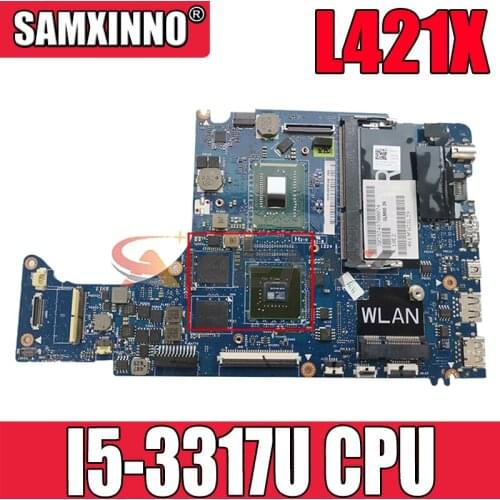 Akemy CN-0671W2 671W2 FOR Dell XPS L421X Laptop Motherboard QLM00 LA-7841P REV:1.0(A00) I5-3317U Mainboard notbook pc