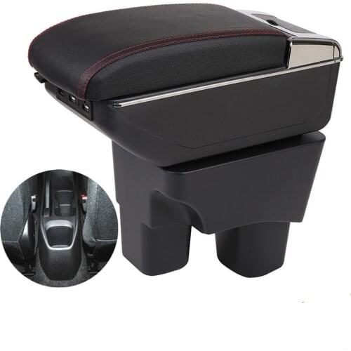 Car Armrest For Chevrolet Onix armrest box central Store content Storage box with Ashtray USB Charging decoration accessories