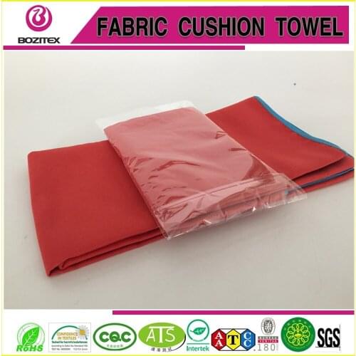 Microfiber suede quick dry towel outdoor gym swimming yoga beach soft towel with mesh bag