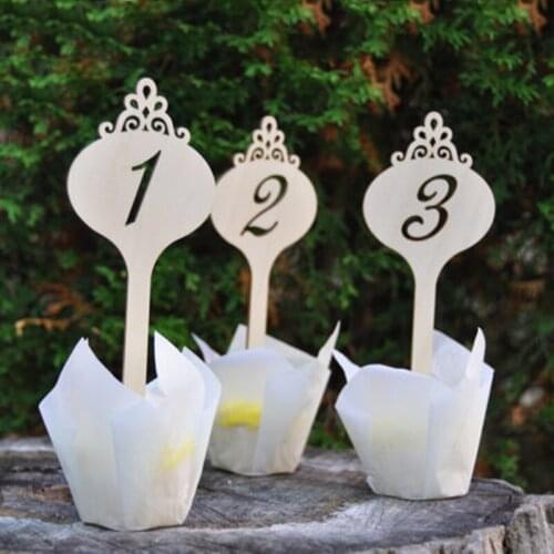 Wood table numbers rustic wedding table numbers personalized wedding decor wooden cake topper Seating party table canterpieces