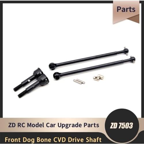 ZD Racing DBX-10 Desert Buggy Off-Road Vehicle Refit Parts Front Dog Bone CVD Drive Shaft 7503 for 1/10 RC Model Car Accessories