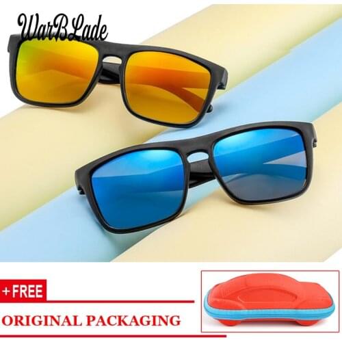WarBlade Children Kids Sunglasses Boys Girls Polarized Sun Glasses Baby Infant UV400 Eyewear Flexible Safety Frame Shades Gafas