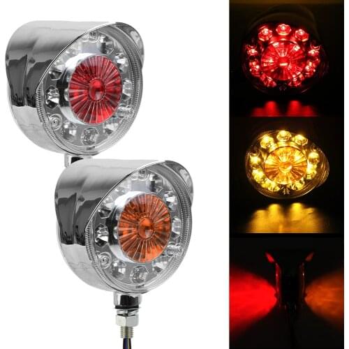 24V Double face Stop Light Side Marker Lights LED Turn Signal Lights for Trucks Cars Trailers Tractors Buses Boat