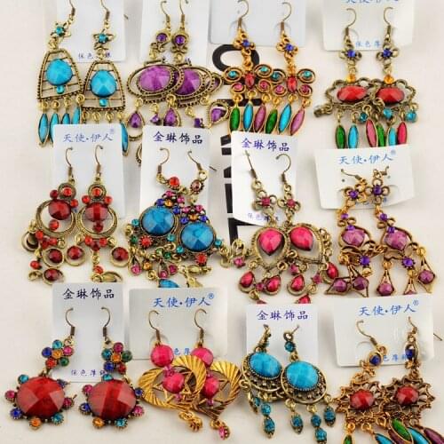 HYSECMAO Ethnic Earrings