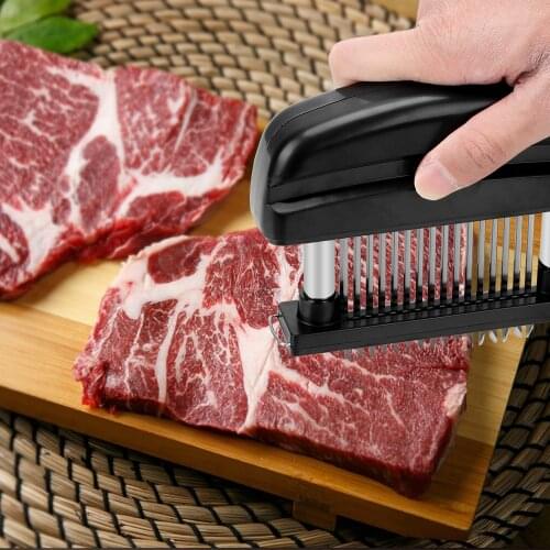 48 Blades Needle Cooking Tools Meat Tenderizer For Beef Steak Kitchen Tools Stainless Steel Tender Meat Hammer