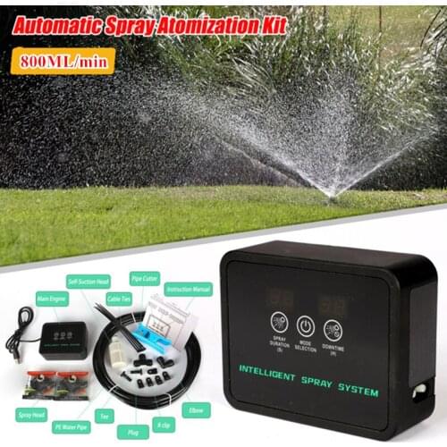 Intelligent Automatic Watering System Garden Crawling Pet Turtle Box Aquarium Spray Landscaping Irrigation Equipment 800Ml/min