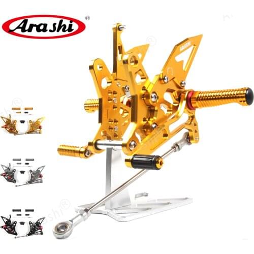 Arashi CNC Rider Rearset For SUZUKI SV650 SV650S 2016 2017 2018 2019 Adjustable Footrests Foot Pegs Footrest Foot Rest SV 650 X
