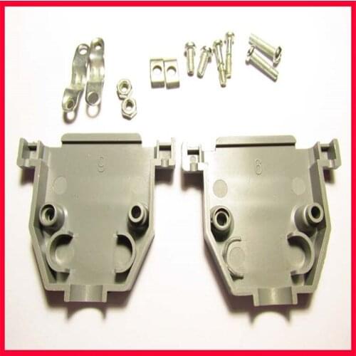 Computer parallel port shell DB25 plastic shell db25 pin male and female shell DIY assembled computer parallel port shell